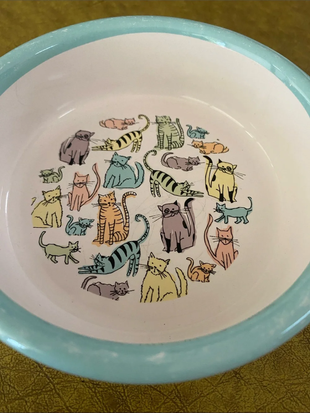 Signature Pastel Multicat Ceramic Serving Bowl